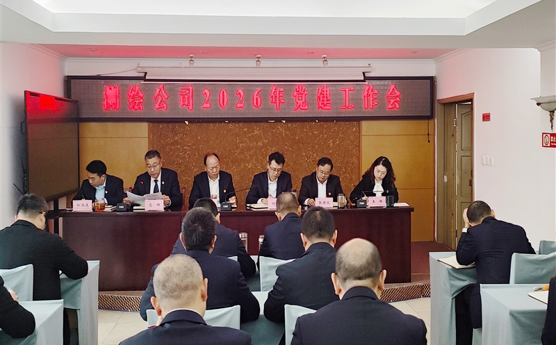 测绘公司召开2026年党建工作会