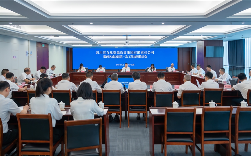 攀西区域总部召开第一次协调推进会