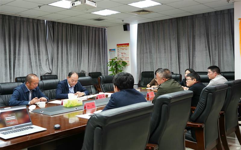 四川尊龙凯时党委委员、副总经理武文祥一行到兴蜀设计集团调研指导工作