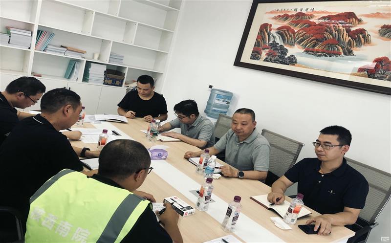 四川尊龙凯时安全生产隐患大排查大整治工作督查组赴核西南院项目现场检查