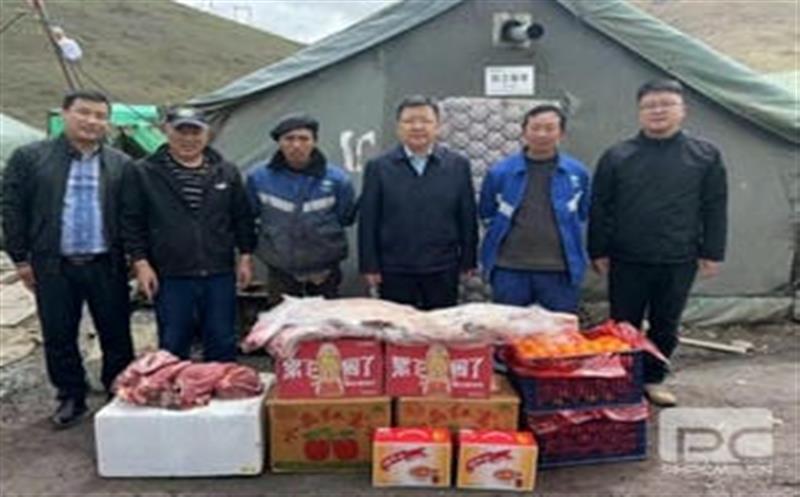 华锋钻探深入项目一线，，，，，合力攻坚破难题